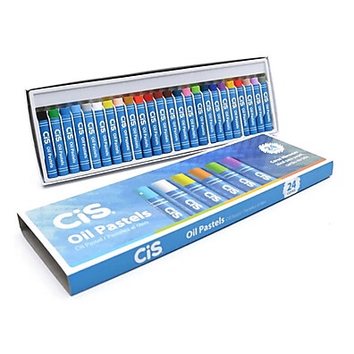 Giz Pastel Oleoso CIS 24 Cores – Ideal para Artistas