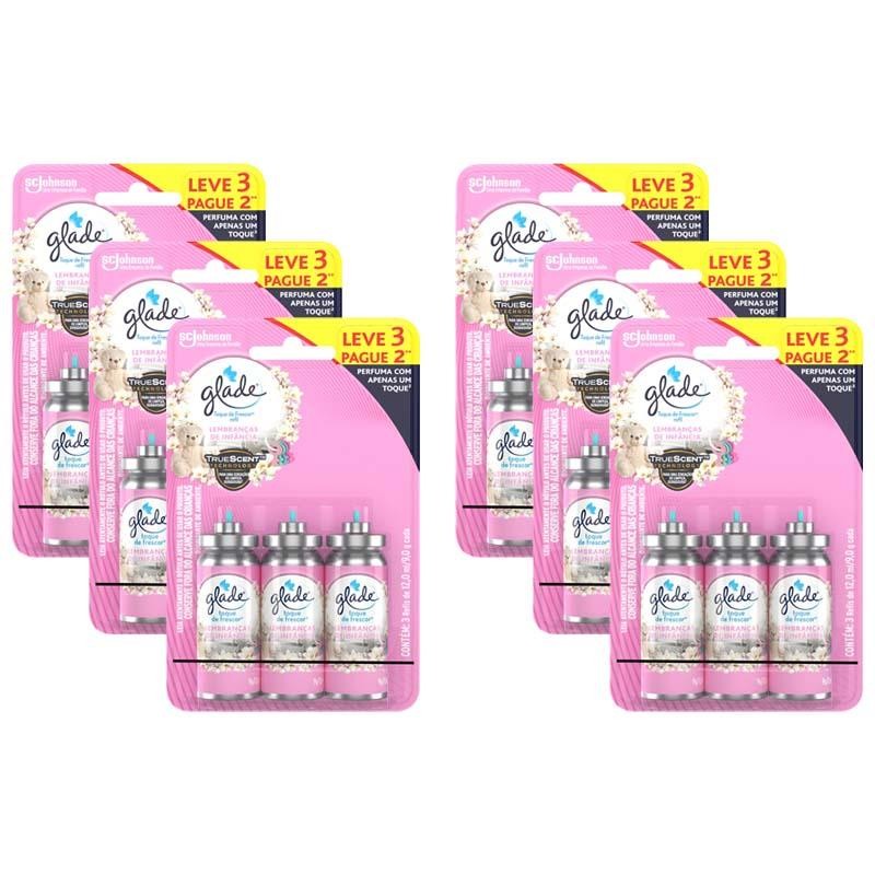 Glade Lembranças de Infância: Kit 6 Refis 12ml