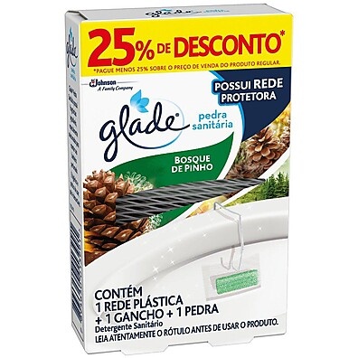 Glade Pedra Sanitária: Limpeza e Frescor!