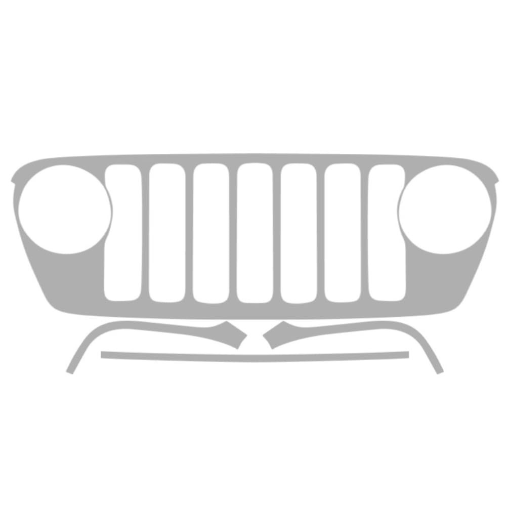 Proteja Sua Grade com o Kit PPF Pre-Cut Vicrez para Jeep Gladiator Mojave Crew 2020-2023