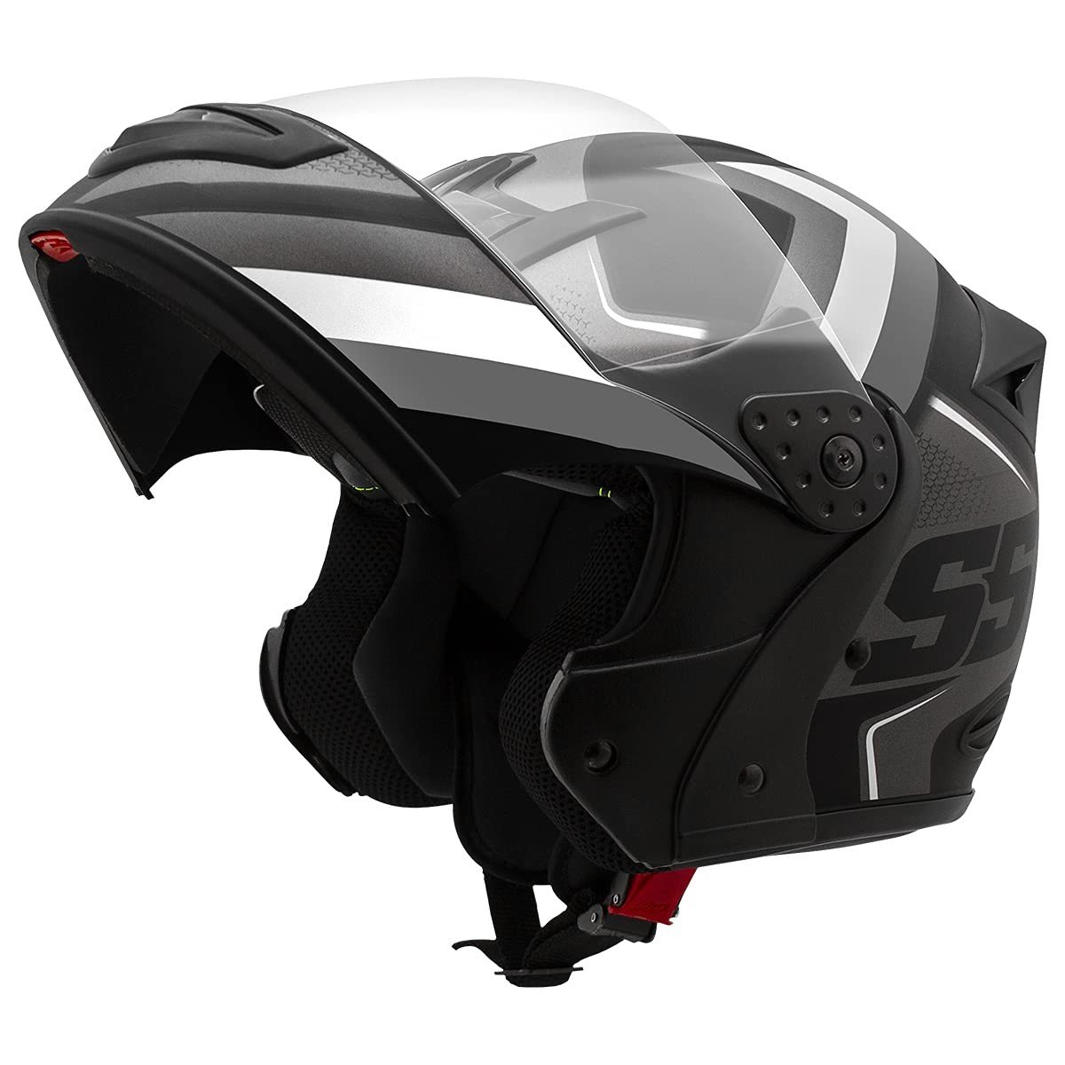 Capacete Mixs Gladiator Super Speed Cinza Brilhante - Tam. 62