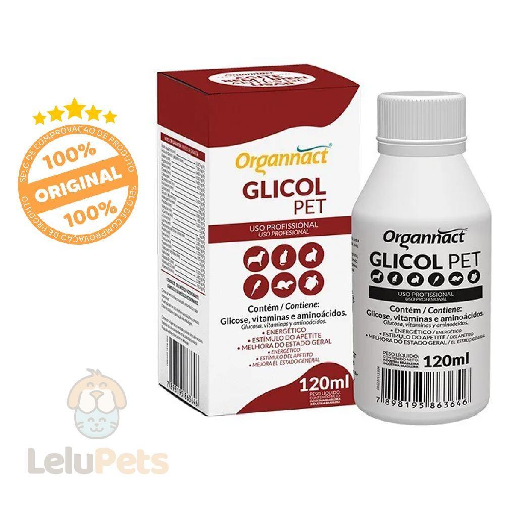 Glicol Pet Organnact: Energia e Saúde para seu Pet!