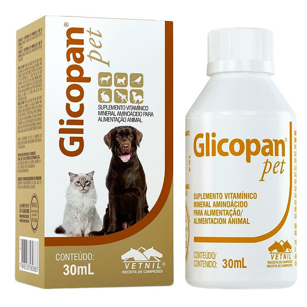 Glicopan Pet 30ml: Nutrição Rápida para seu Pet!