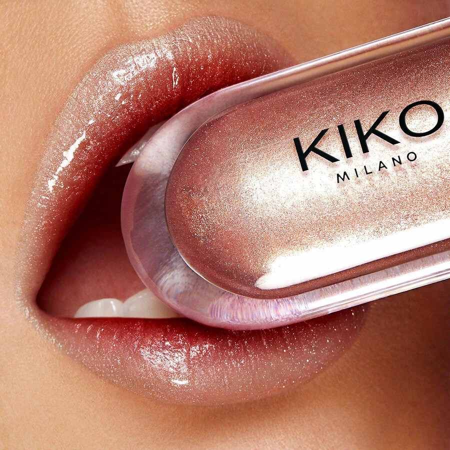 Gloss Kiko 3D Hydra: Lábios Brilhantes e Nutridos em 1 Toque