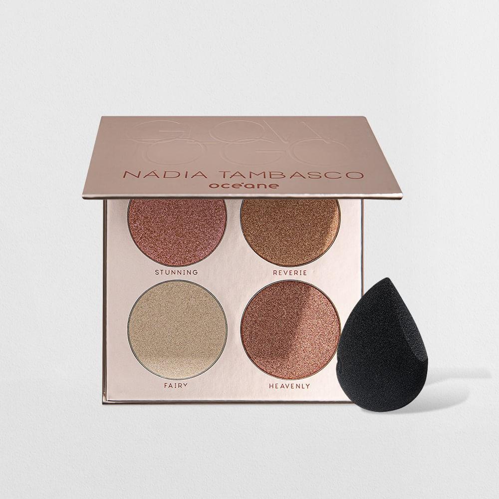 Glow To Go: Iluminador + Esponja Océane