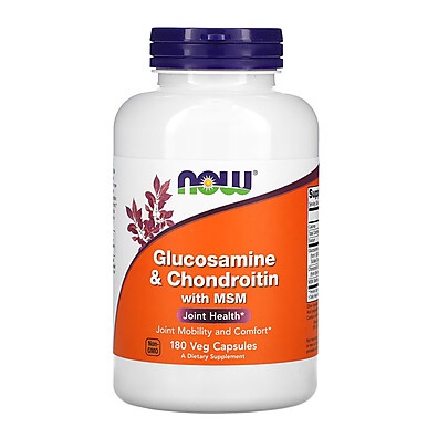 Glucosamina Condroitina e MSM Now Foods: Alívio Natural para Articulações
