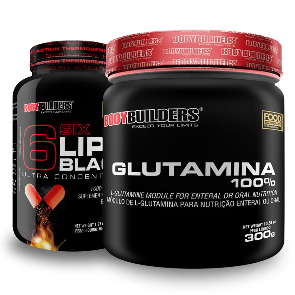 Glutamina + Termogênico: Ganhe Massa e Queime Gordura!