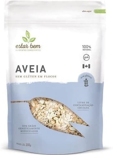 Kit 2X: Aveia em Flocos Sem Glúten Estar Bem 200g