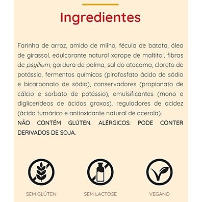 Top 6 Natural Life - Massa Tipo Tortilha Sem Glúten - Vegano - 170g