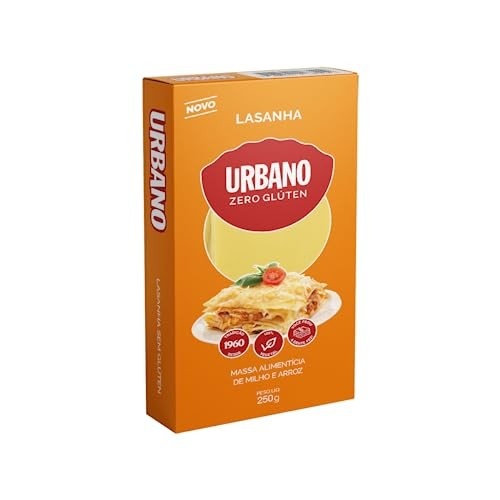 Urbano, Massa para Lasanha, Zero Glúten - 250g