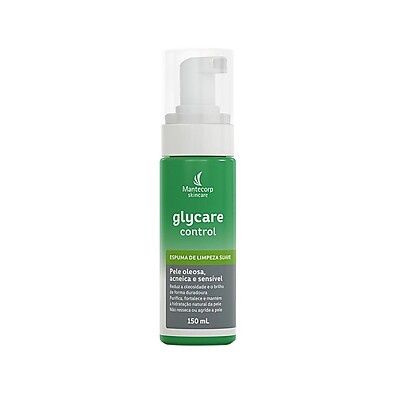 Glycare Control Espuma Facial 150ml – Pele Limpa e Sem Oleosidade