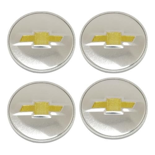 Kit 4 Calotinhas Centrais Roda Original GM 56mm: Estilo e Proteção para Seu Veículo