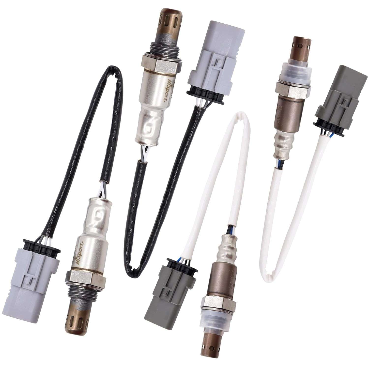 Kit 4 Sensores de Oxigênio O2 HiSport 2344940/2344974 - Upstream/Downstream para Cadillac, Chevy, GMC