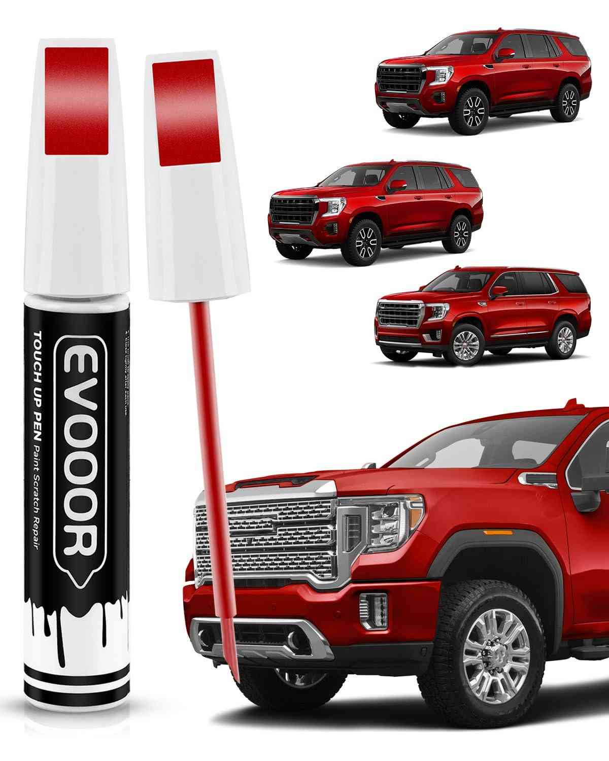 Tinta de Retoque GMC Exact Match 2 em 1 - Reparo de Lascas e Arranhões com Microaplicadores