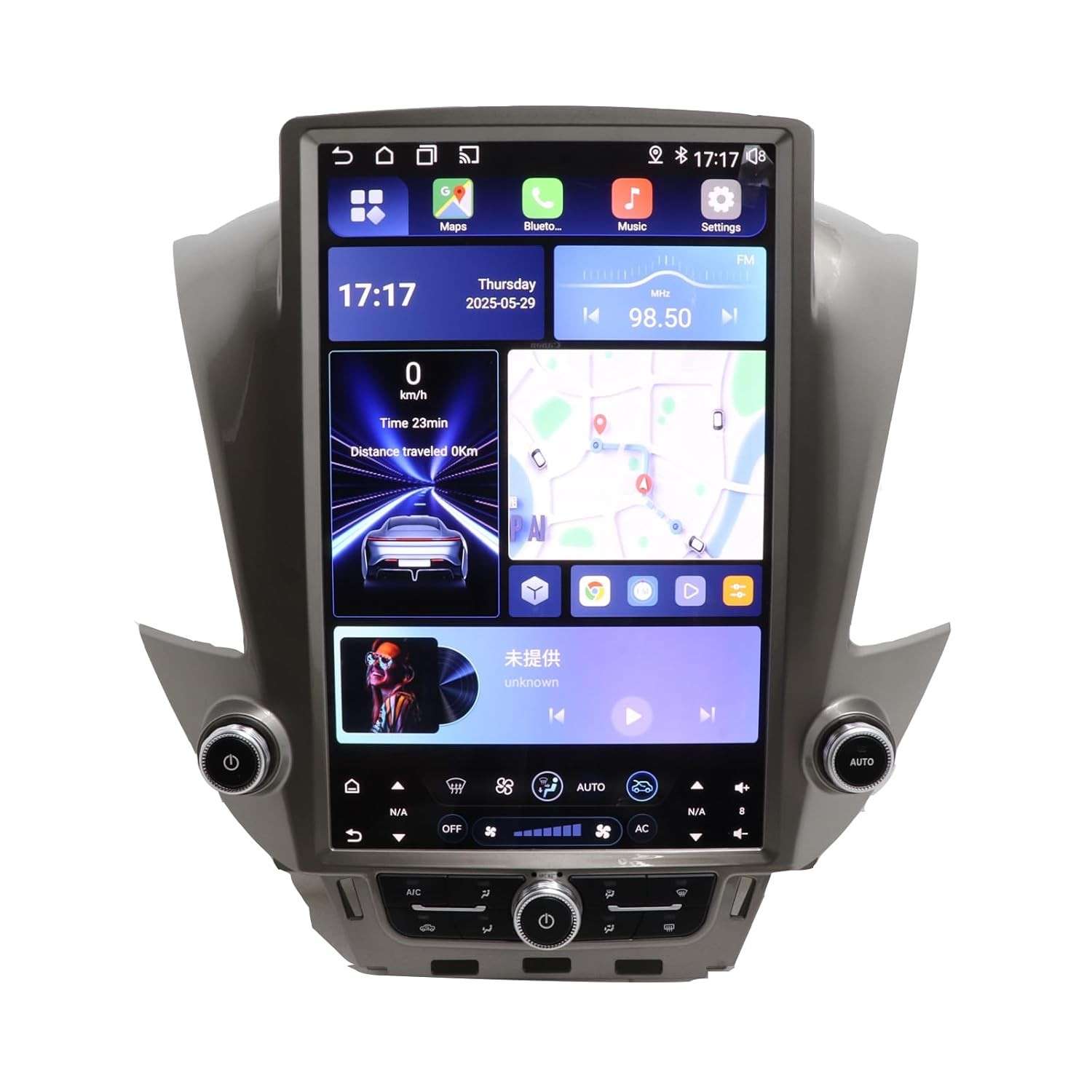 Central Multimídia Chevrolet Suburban Tahoe GMC Yukon 2014-2020 com CarPlay e Android Auto