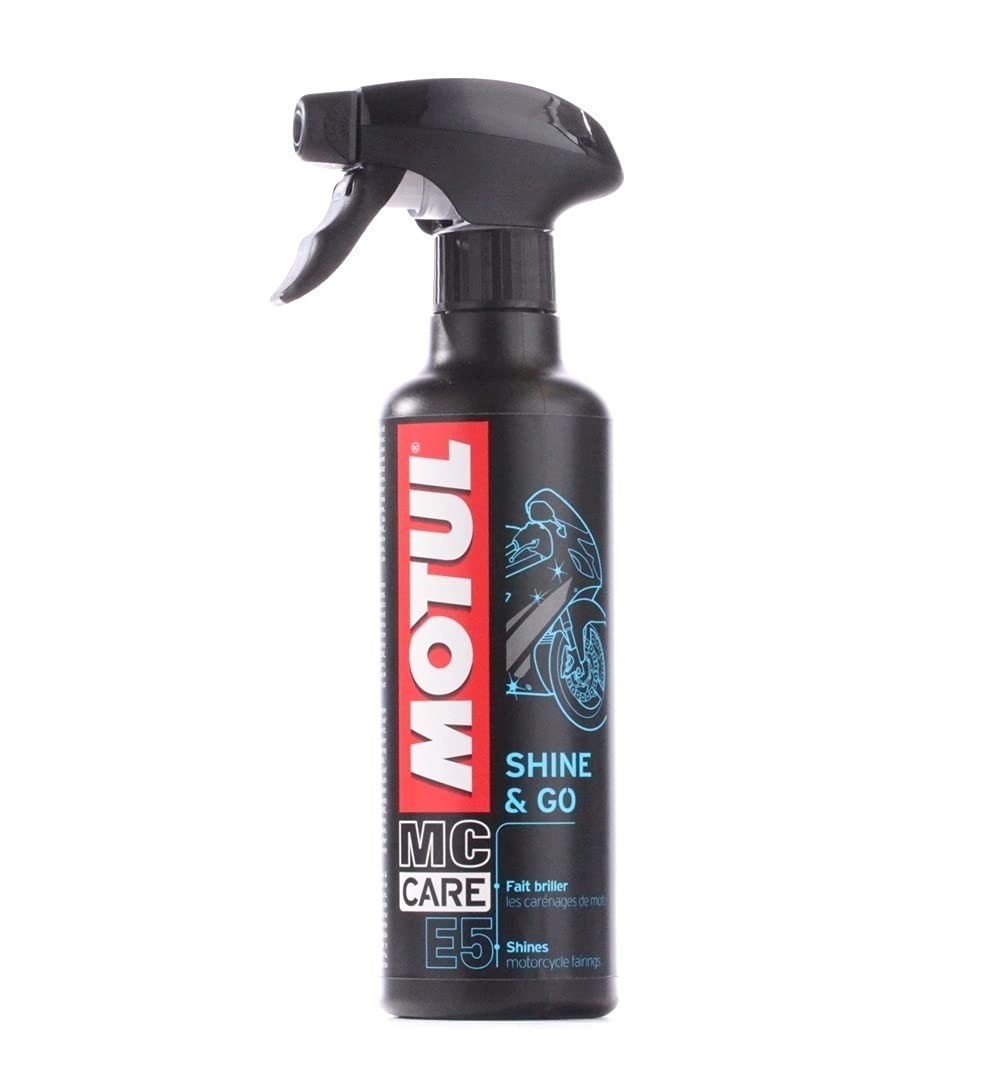 Motul E5 Shine & Go 400ml: Brilho e Proteção para Sua Moto