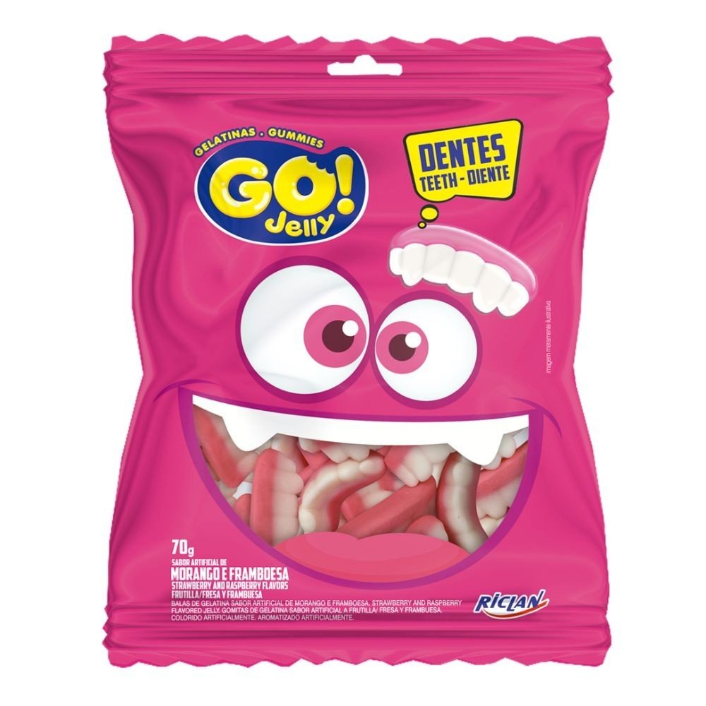 GO! Jelly Dentadura: A Bala Gelatina Irresistível!
