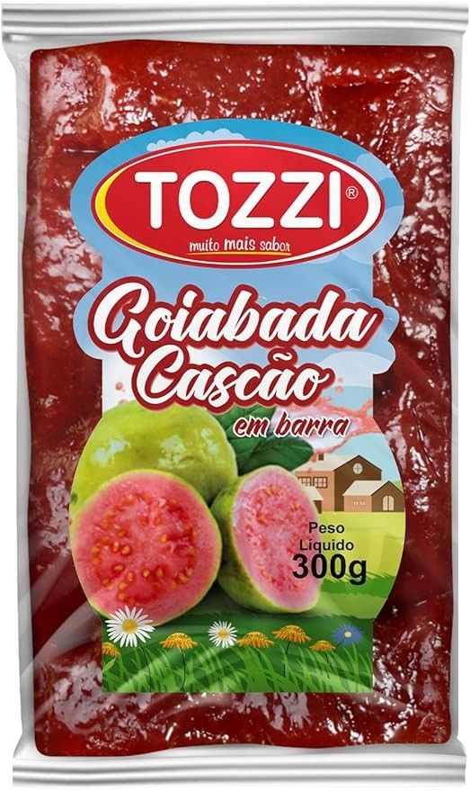 Tozzi Goiabada Cascão Barra 300g