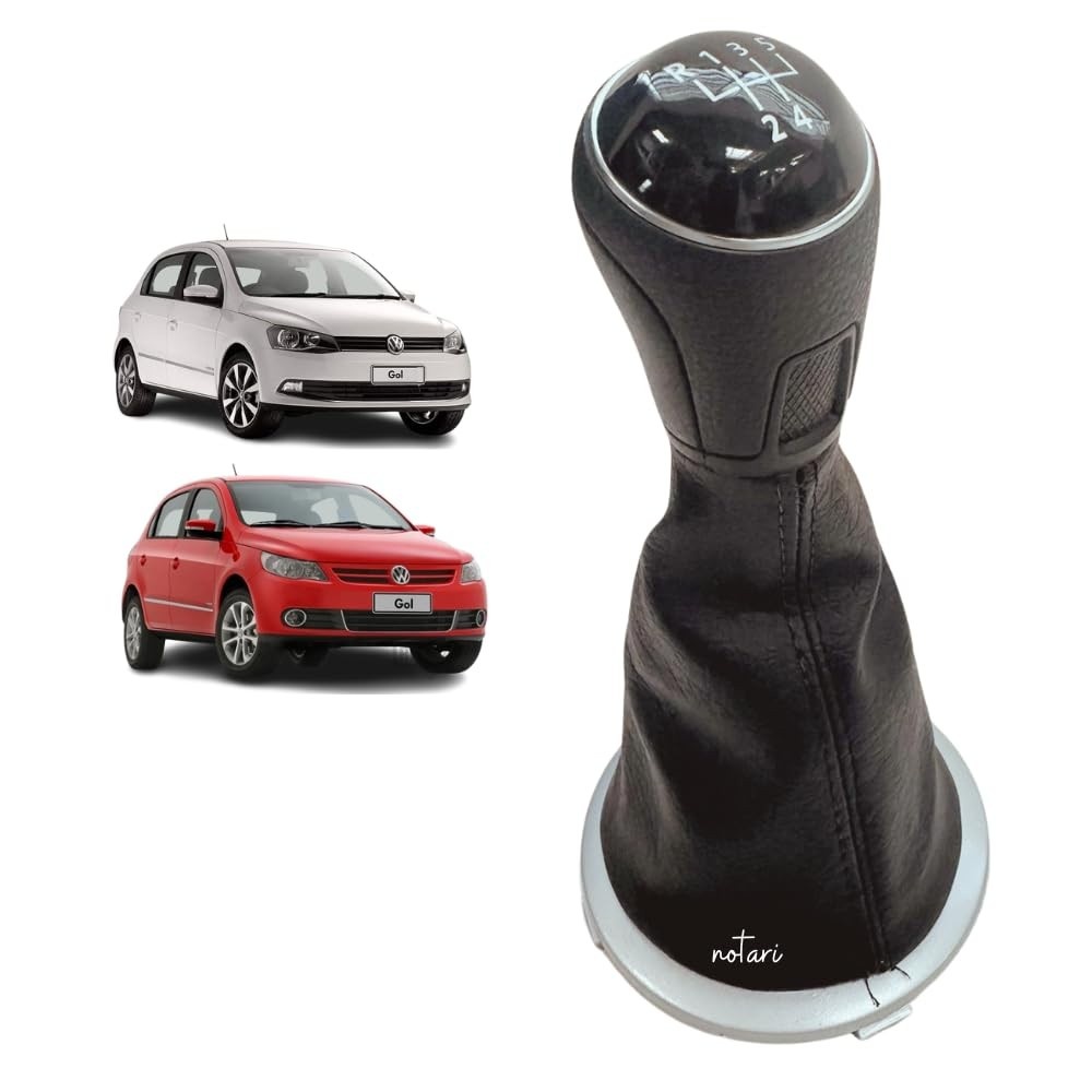 Bola Câmbio Coifa Prata para Gol, Saveiro e Voyage G5/G6 - Toque de Estilo e Conforto