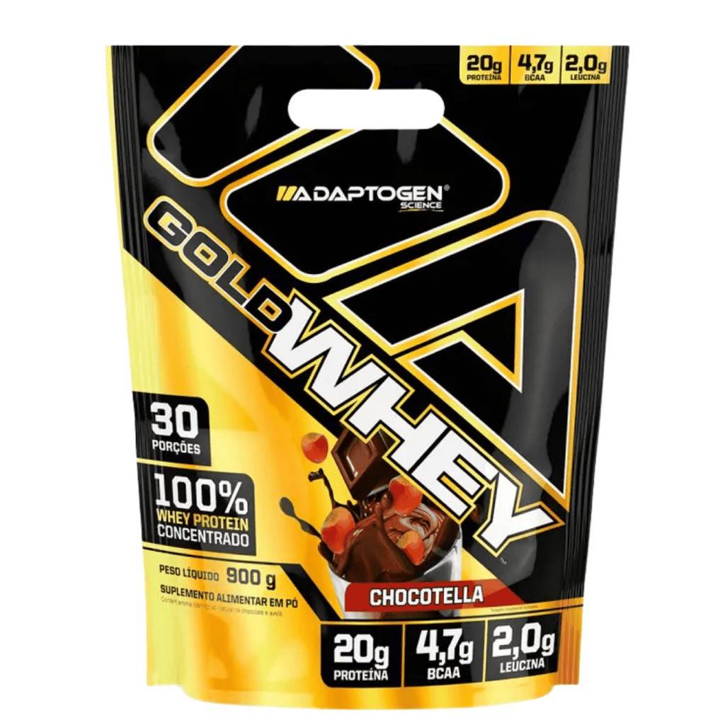 Gold Whey Chocotella 900g: Energia e Recuperação