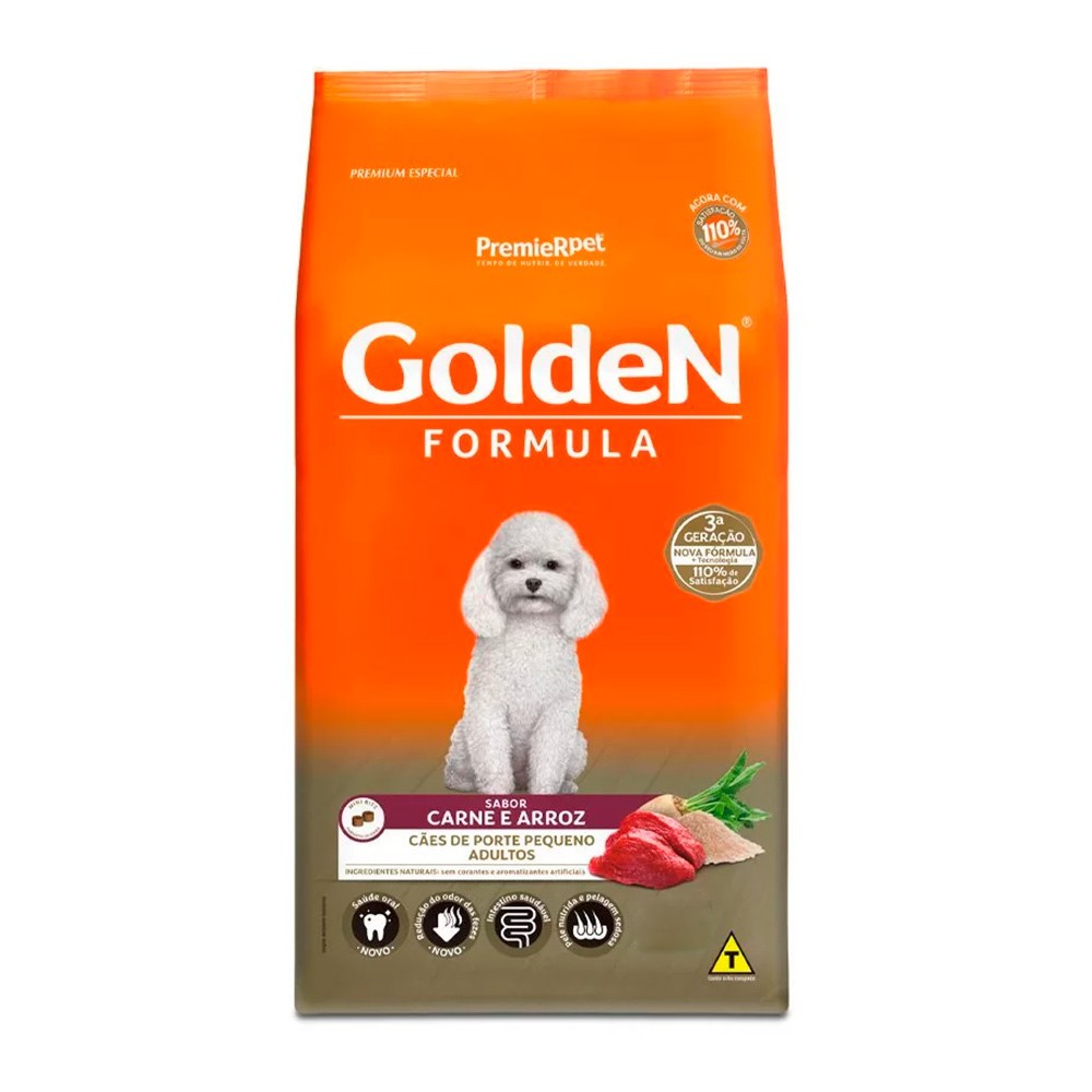 Golden Mini Bits: Ração para Cães Pequenos