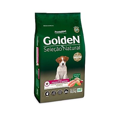 Golden Natural Filhote: Nutrição Premium para Cães Pequenos