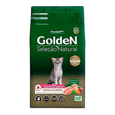 Golden Seleção Natural Filhote: Nutrição Premium