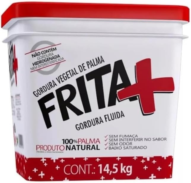 Gordura Óleo Vegetal De Palma 14,5kg - 100% Palma