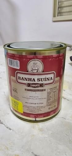 Banha Suina Xavante 800 grs gordura de porco