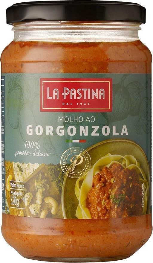 La Pastina Molho Gorgonzola 320G