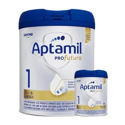 2 Latas- Profutura 1 Fórmula infantil Danone 800 gr - 0 a 6 meses
