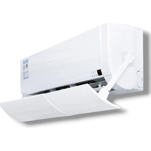 Defletor Ajustável para Ar Condicionado – Grade Direcional com Controle de Fluxo de Ar
