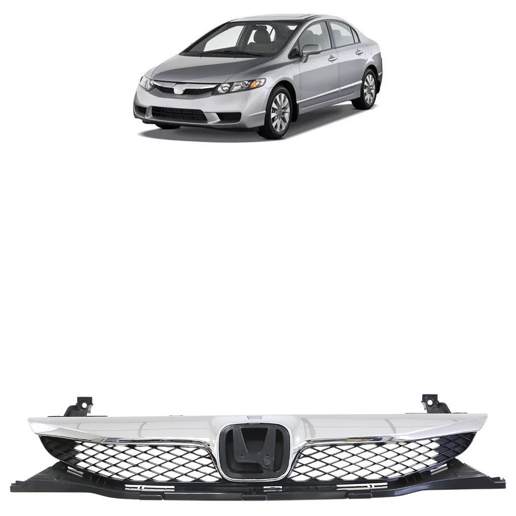 Grade Frontal Civic: Deixe seu Carro Novo!