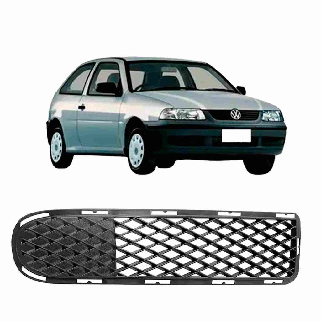 Grade Frontal Gol G3: Preto, Resistente e Novo!