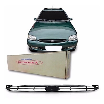 Grade Preta para Ford Escort Zetec 1998-2002: Design Moderno e Durável