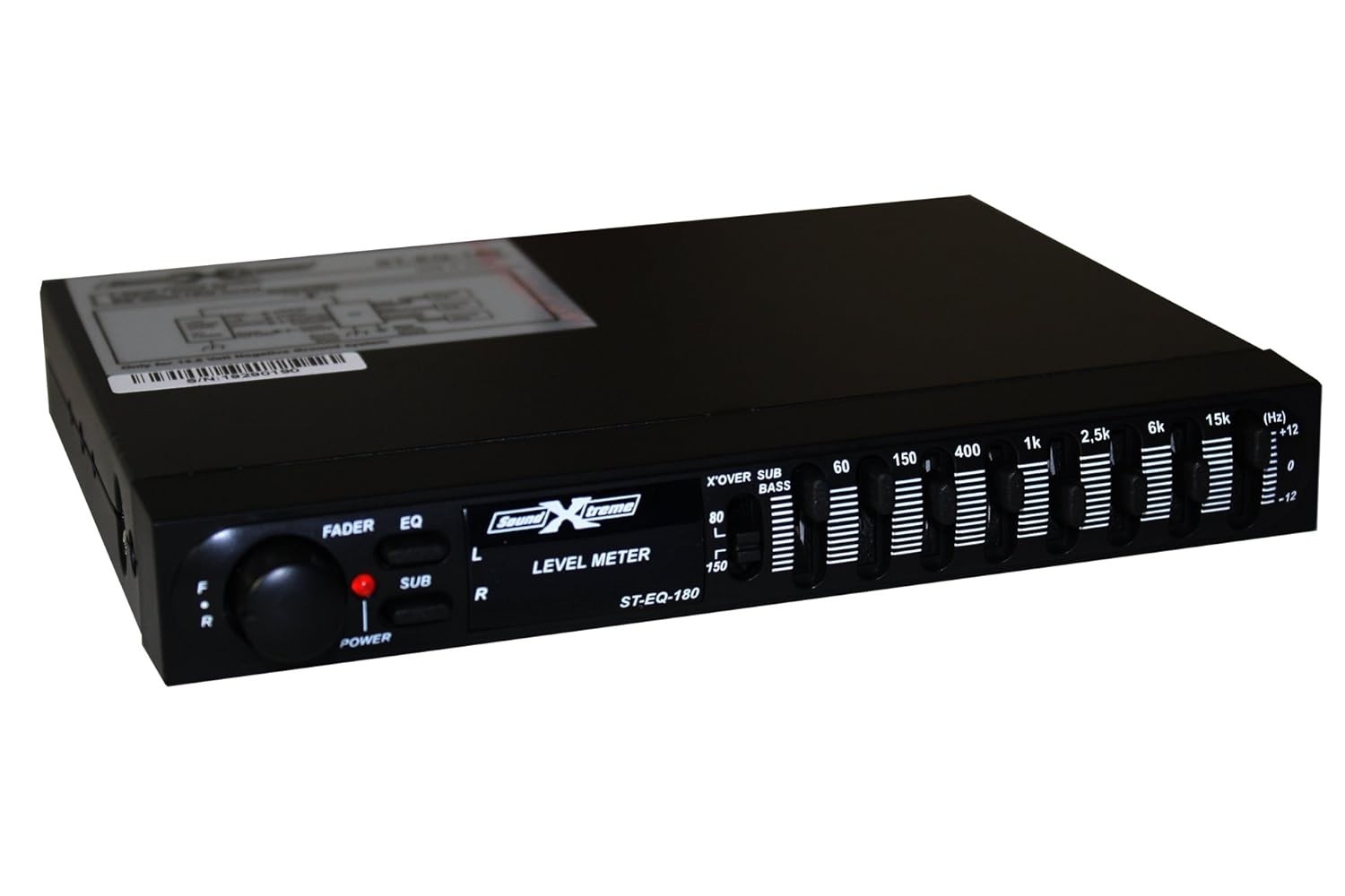 SOUNDXTREME ST-EQ-180: Equalizador Gráfico Passivo 7 Bandas para Som Impecável
