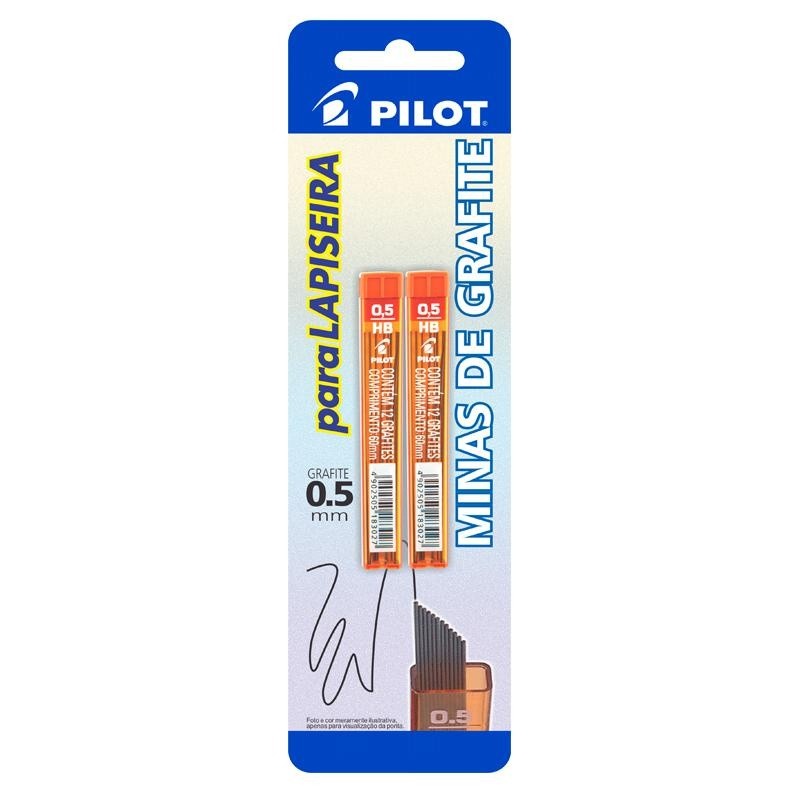 Grafite Pilot 0.5mm HB: Precisão e Qualidade