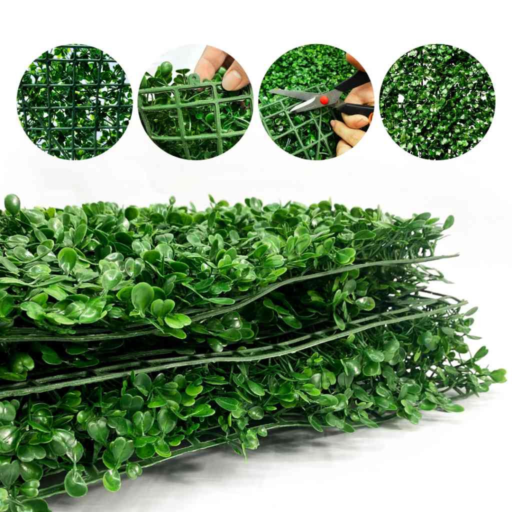 Grama Artificial Parede: 20 Placas para um Jardim Vertical!
