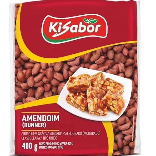KiSabor, Amendoim Runner, 400 Gramas
