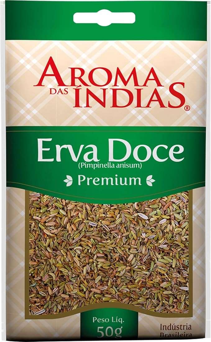 Aromas da Índia Erva Doce 50 Gramas