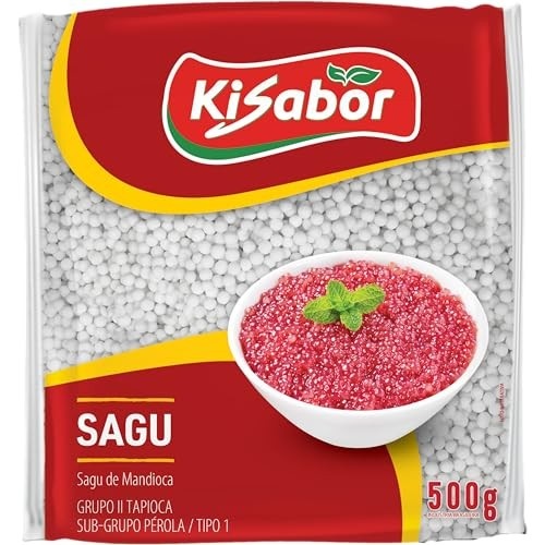 KiSabor Sagu De Mandioca Kisabor 500 Gramas