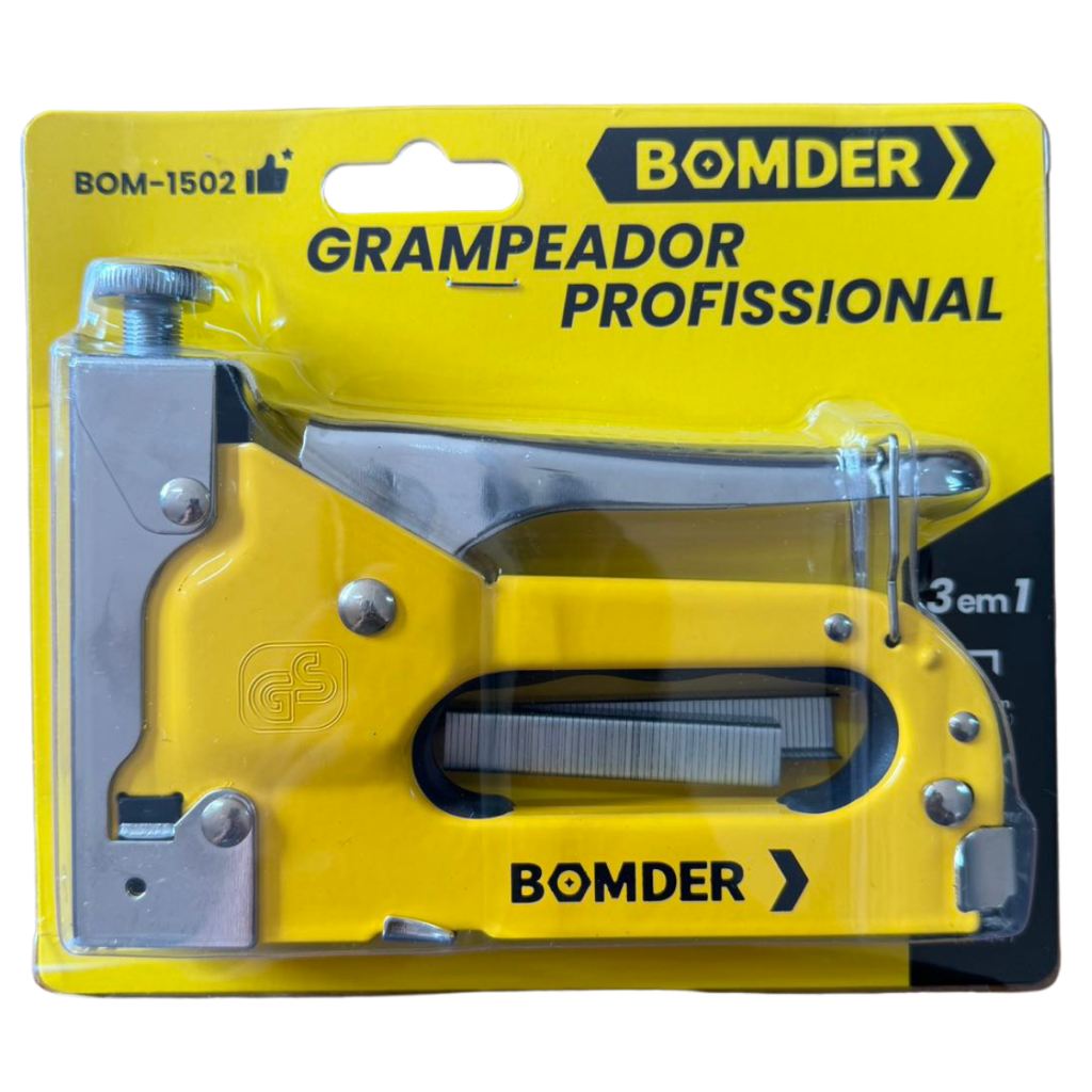 Grampeador Tapeceiro 3 em 1: Profissional e Durável