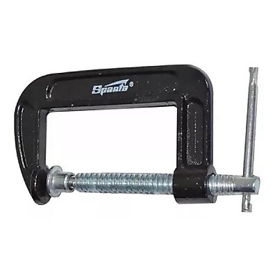 Grampo Tipo C 6'' Sparta: Fixação Forte e Segura