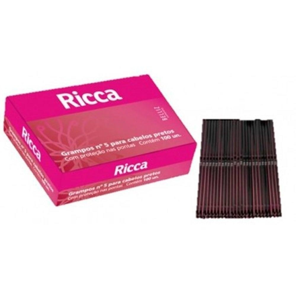 Grampos Ricca Nº5: Fixação Impecável em 100 Unidades