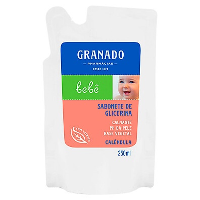Granado Bebê Calêndula: Sabonete Líquido Refil 250ml