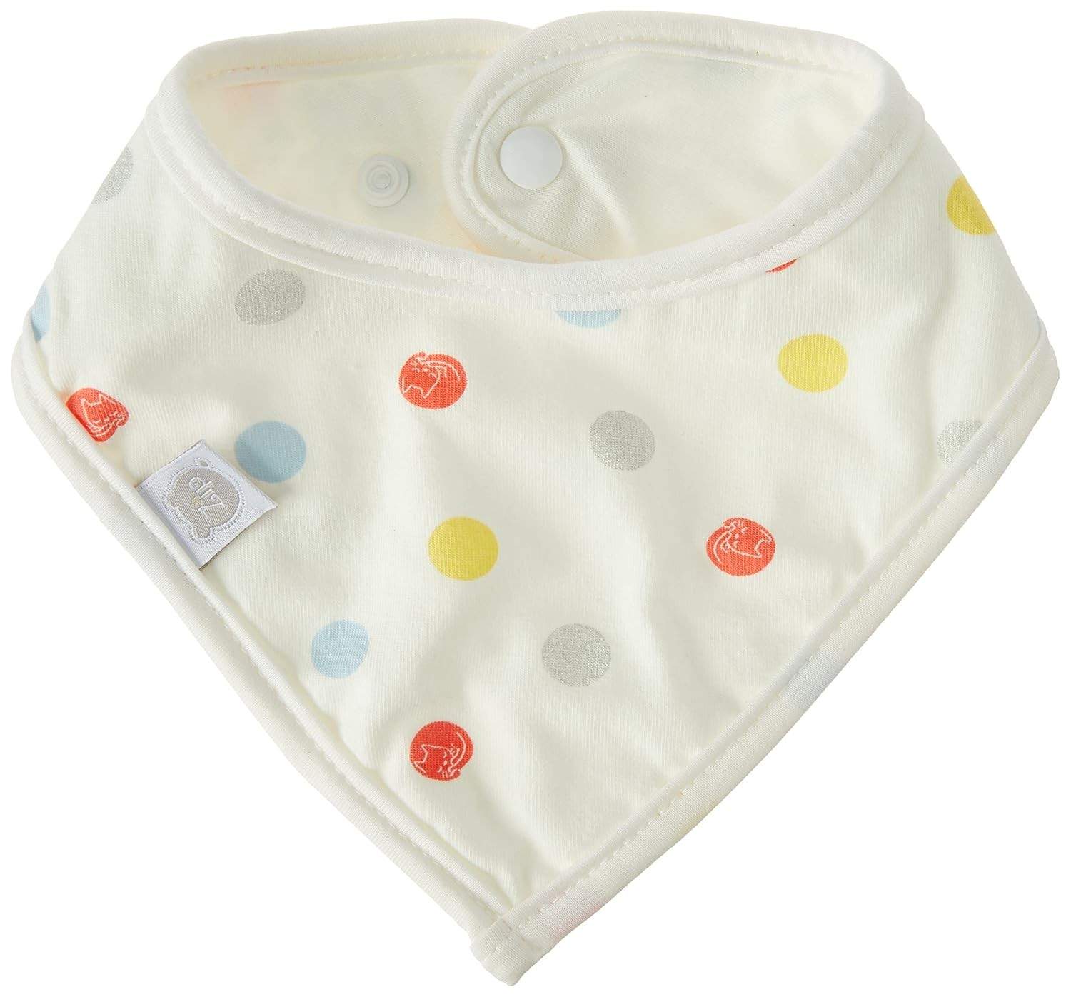 Zip - Babador Bandana Poá Grande | Estilo e Conforto para Bebês