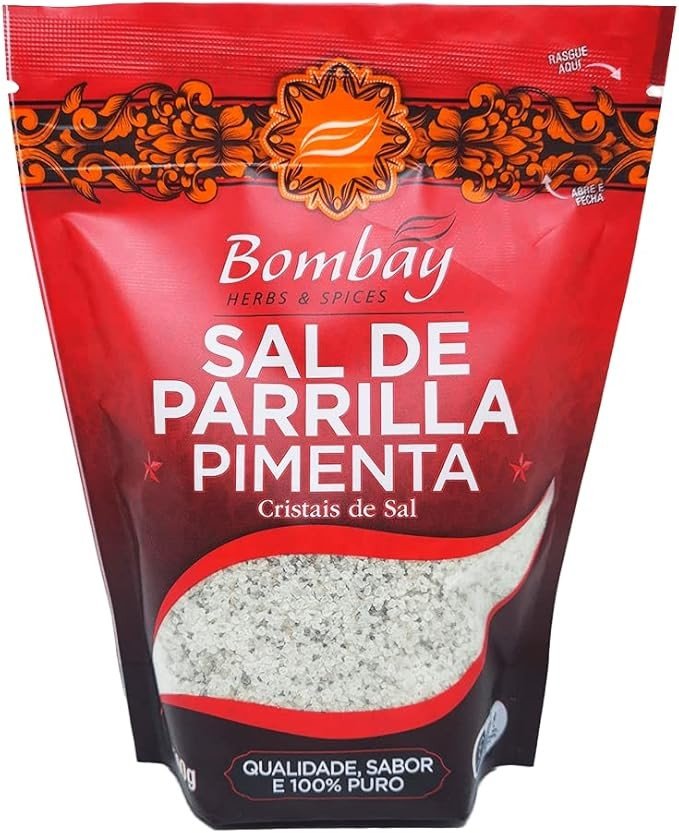 Sal de Parrilla com Pimenta 500g (Granel)