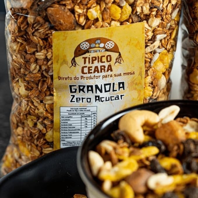 Granola Artesanal Zero Açúcar (500g)