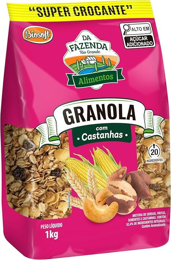 BIOSOFT Granola C/ Castanhas 1Kg