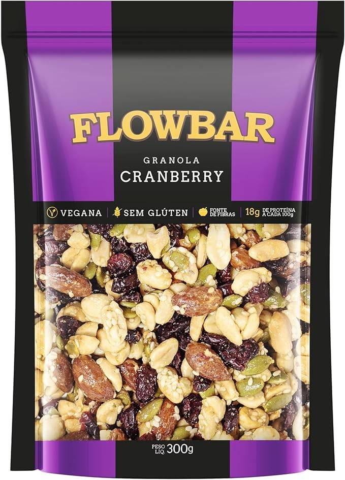 Granola Cranberry Flowbar 250g